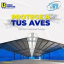 Lona avicola 180 g. azul (metros) 2.05 m.