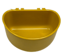 Comedero jaula amarillo