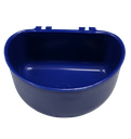 Comedero jaula azul