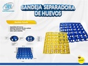 Bandeja Pesada para 30 Huevos Alphex Color Azul