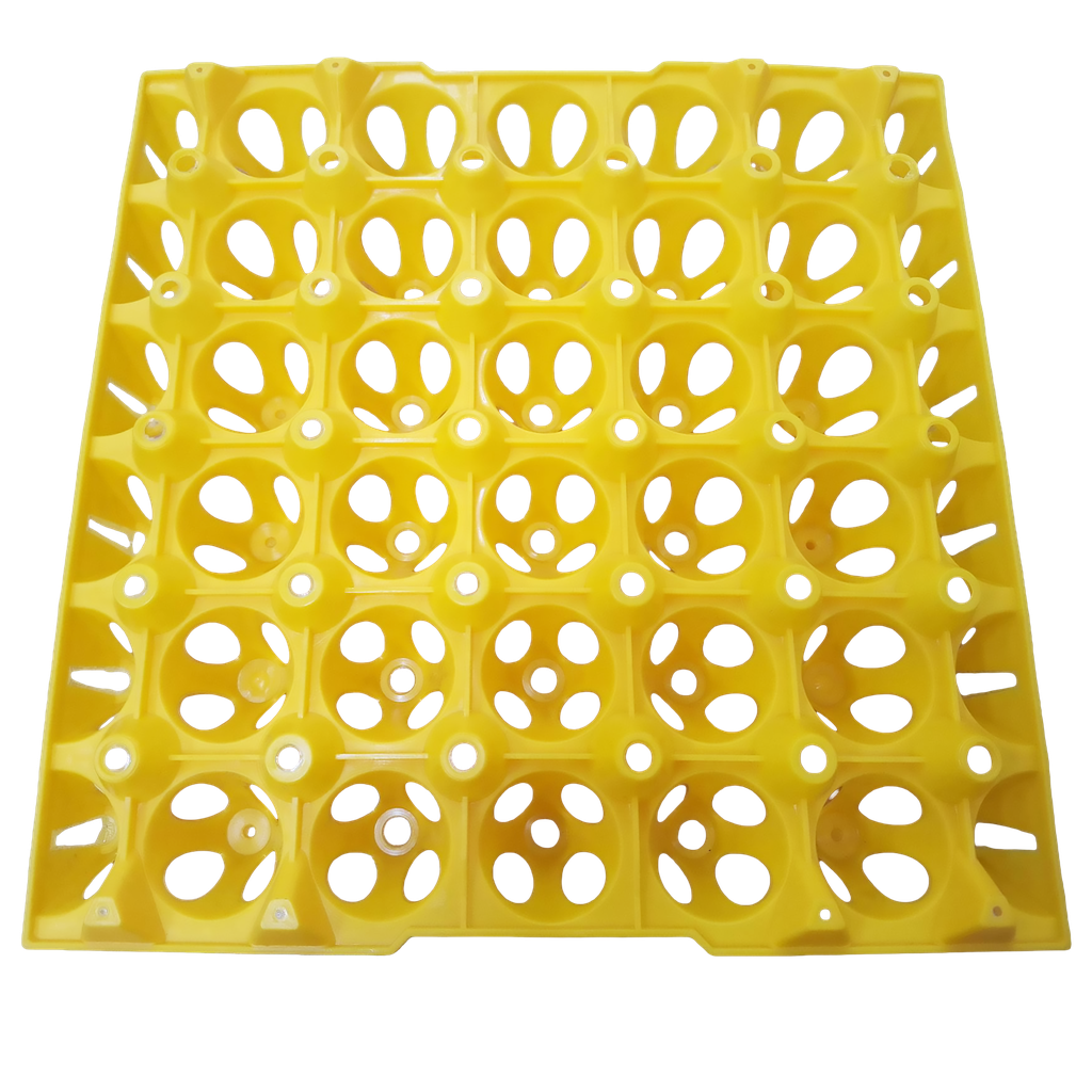 Bandeja Pesada para 30 Huevos Alphex Color Amarilla